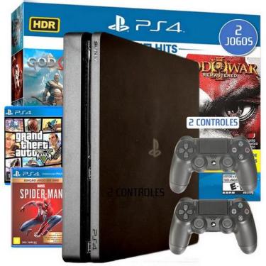 Imagem de P S 4 Console 2 Controle e Jogos Hdr Full HD