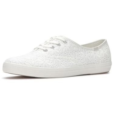 Imagem de Keds Tênis feminino Champion Seasonal, Ilhós de Branca de Neve, 34