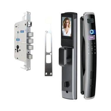 Imagem de Fechadura Inteligente Com Reconhecimento Facial 3D, Impressão Digital,