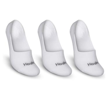 Imagem de Kit Meia Sapatilha Feminina Branca Hoahi Algodão Confortável