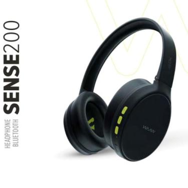 Imagem de Fone de Ouvido Bluetooth WAAW Sense 200HB On Ear Headphone Sem Fio com