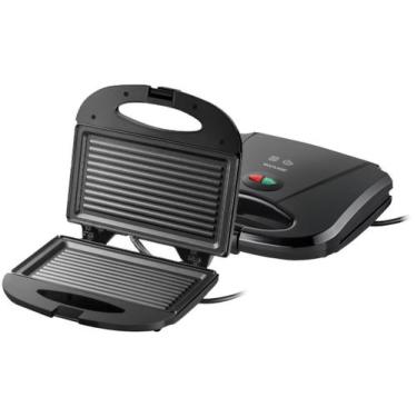Imagem de Sanduicheira Minigrill 750w Chapa Dupla Multilaser 220v, Preto, 220V