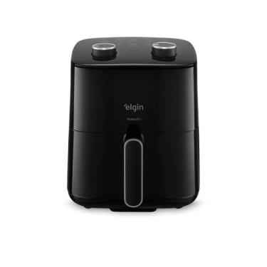 Imagem de Fritadeira Air Fryer 3,7L Pratica Fry  1400W e 110V - Elgin, Preto, 11
