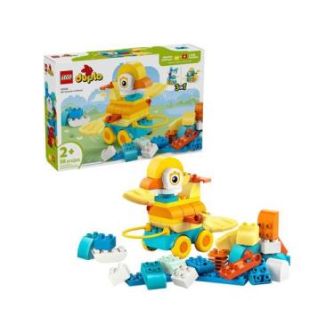 Imagem de LEGO Duplo Town Animais 3 em 1: Sobre Rodas  - 10448 58 Peças