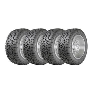 Imagem de Kit 4 Pneus Delinte Aro 22 35X12.50R22 DX-12 R/T Bandit LT 126R