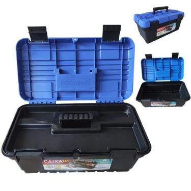 Imagem de Caixa Organizadora para Ferramentas Maleta de Pescaria - Nitron , Azul
