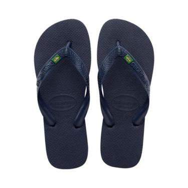 Imagem de Chinelo sandalia havaianas unissex brasil original c/ nota fiscal, Azu