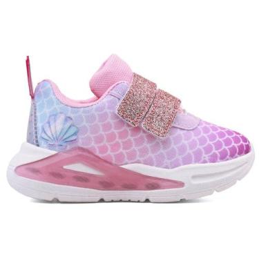 Imagem de Tenis infantil menino menina arannha stitch mini pè leed mp 2410 - LIG