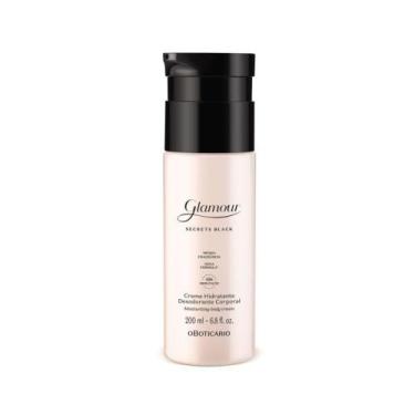 Imagem de Creme Hidratante Desodorante Corporal Glamour Secrets Black 200ml - O 