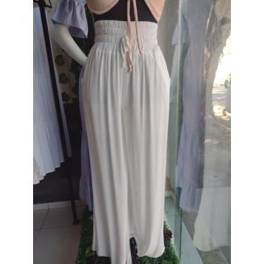 Imagem de Calça pantalona Branca - Mavie