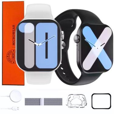 Imagem de Smartwatch Smart W10 Pro Mini Relógio Inteligente 42mm Amoled - 01Smar
