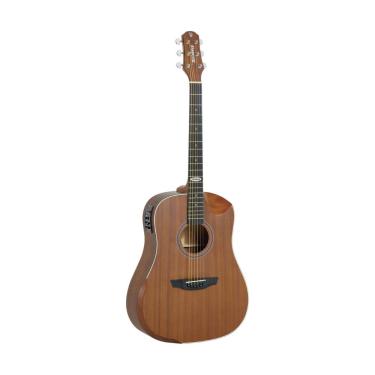 Imagem de Violao Eletroacustico Folk com Cutaway SD201HCR MGS Fosco Cinza com Equalizador e Afinador Strinberg