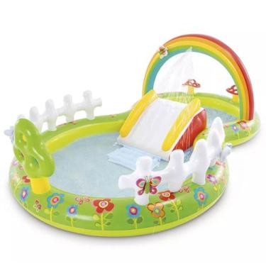 Imagem de Piscina Infantil Centro De Diversão Meu Jardim 450L - Intex 57154