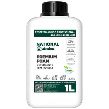 Imagem de Detergente sem Espuma 1 L Premium Foam National Química