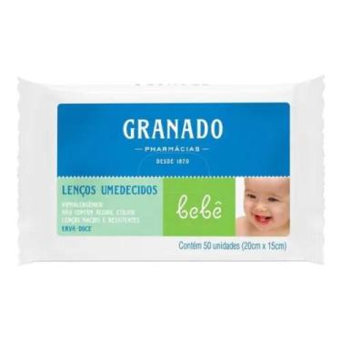 Imagem de Granado lenços umededicos bebê erva doce pct 50un