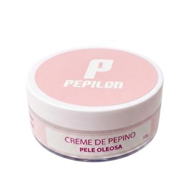 Imagem de Creme Hidratante Facial de Pepino para Pele Oleosa 50g - Pepilon