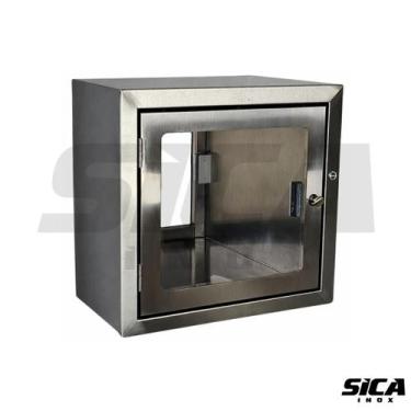 Imagem de Pass through em inox com intertravamento - SICA INOX, 50, Bivolt