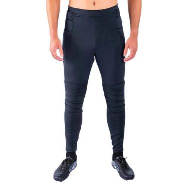 Imagem de Calça Poker Goleiro Slim Crono, M, Preto
