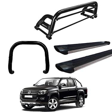 Imagem de Kit Quebra Mato+Estri Person+Santo Ant H2 AMAROK CD PRETO