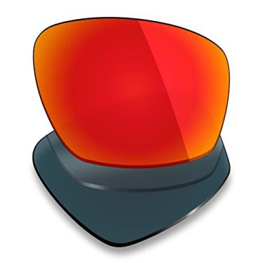 Imagem de Mryok Lentes de reposição polarizadas para bandeira Costa Del Mar – Vermelho fogo