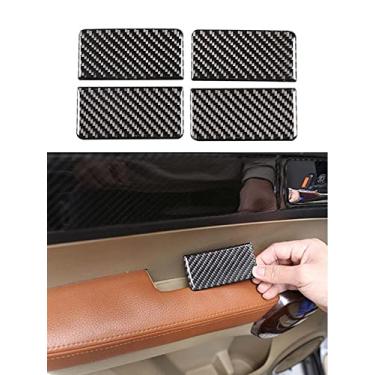 Imagem de JEZOE Autocolantes decorativos de fibra de carbono pretos acessórios do interior do carro, para Honda CRV 2007 2008 2009 2010 2011