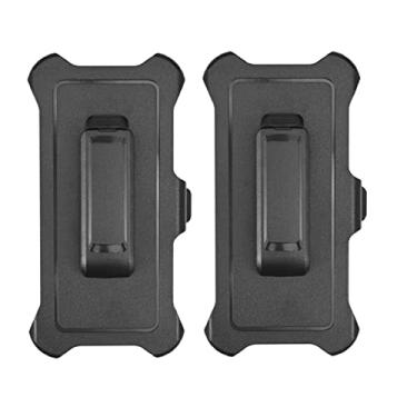 Imagem de 2 peças de substituição para coldre de cinto para OtterBox Defender Series Case Apple iPhone 12, iPhone 12Pro, iPhone 13, iPhone 13Pro - 6,1 polegadas