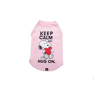 Imagem de Camiseta Snoopy Charlie Zooz Pets para Cães Keep Calm - Tamanho G
