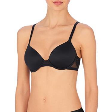 Imagem de Natori Armação feminina com aro e contorno, Black, 30DDD