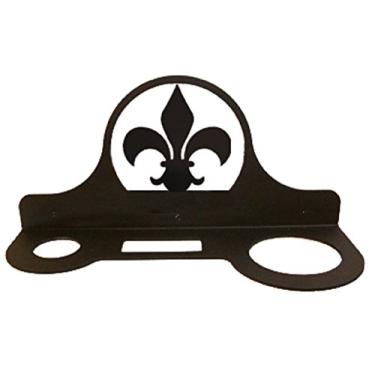 Imagem de Village Wrought Iron - Rack para Secador de Cabelo - Preto - 11 Em. L x 5 pol. H x 4 pol. D - 1 Unidade
