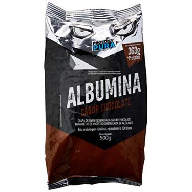 Imagem de Albumina - 500G Chocolate - Proteína Pura, Proteina Pura