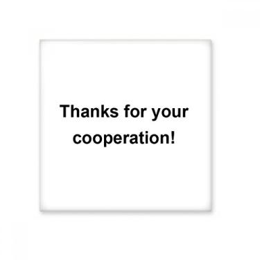 Imagem de Adesivo brilhante de azulejo de cerâmica com símbolo da sua cooperação