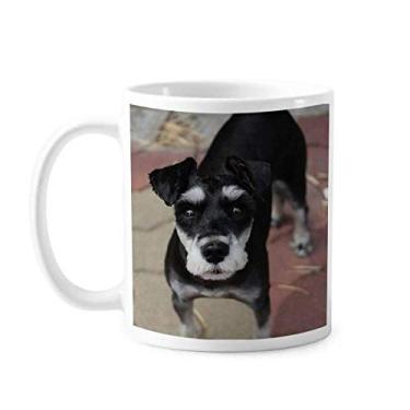 Imagem de Caneca de cerâmica de cerâmica para café e porcelana de animal de estimação preta