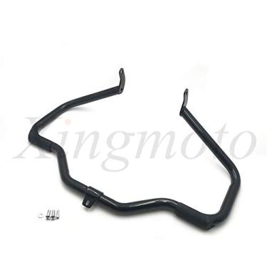 Imagem de NBX- Protetor de motor preto brilhante para substituição compatível com SOFTAIL Fat Boy FLSTF Harley Highway Crash Bar 00-17