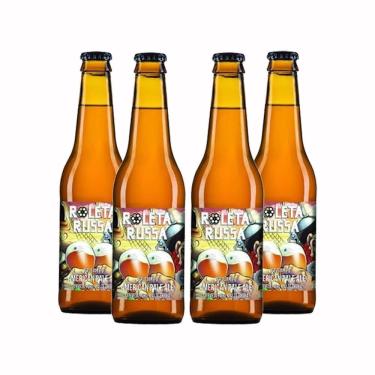 Imagem de Pack 4 cervejas Roleta Russa Apa 355ml