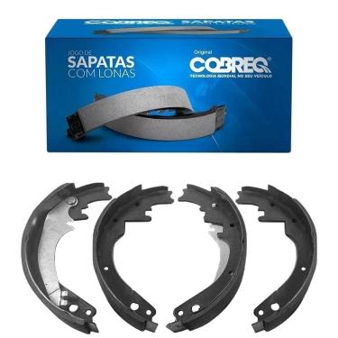 Imagem de Sapata Lona Freio S10 Blazer 6 Cilindros Traseira Bosch