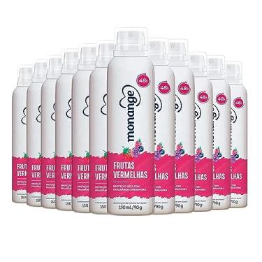 Imagem de Kit Desodorante Aerosol Monange Frutas Vermelhas 90g - 12 unidades