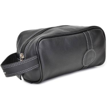 Imagem de Necessaire Masculina Viagem Couro Porta Objeto