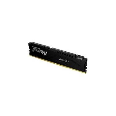 Imagem de Memória RAM Kingston Fury Beast, 16GB, 5200MHz, DDR5, CL40, para Intel XMP, Preto - KF552C40BB-16
