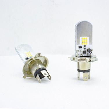 Imagem de Lâmpada LED H4 6500K Bivolt 10W 1300LM Efeito Xênon Carro Moto Caminhão PAR- Autopoli