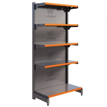 Imagem de Gôndola Fit Parede 1 Inicial 2,02m Farmácia Comercial - Amapá