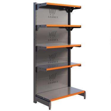 Imagem de Gôndola Fit Parede 1 Inicial 2,02m Farmácia Comercial - Amapá