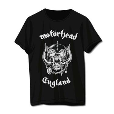 Imagem de Camiseta Motorhead Preta Banda De Rock Unissex-Unissex