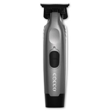 Imagem de Cocco Aparador Veloce Pro, Digital Gap Ambassador DLC Blade Edger, motor BLDC sem escova de alto torque, sem fio, design todo em metal, bateria de íon de lítio, base de carregamento incluída, cinza