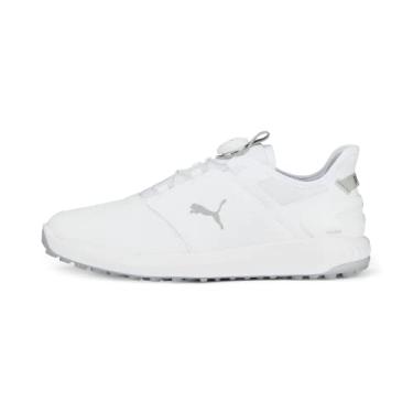 Imagem de Puma Tênis de golfe masculino Ignite Elevate Disc Golf, Puma branco-puma prata, 43