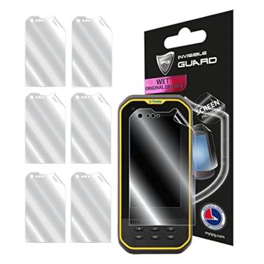 Imagem de IPG Protetor de tela para Trimble Nomad 5 Hydrogel (6 unidades) Película transparente Ultra HD invisível antiarranhões - Suave/autorreparação/sem bolhas - para Nomad 5