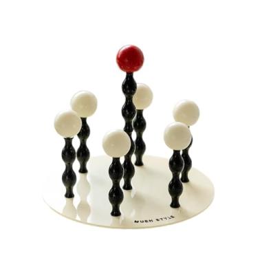 Imagem de Generic Suporte para copos de vidro para secagem de copos, fácil de limpar, decoração, porta-canecas de café, organizador de canecas para mesa de cozinha, bar, 6 Xícaras 20cmx18.5cm