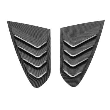 Imagem de Guarnição Cega Janela Traseira do Carro, Aumenta a Privacidade, Decoração Externa, Tampa Veneziana Janela Lateral Traseira de Alta Resistência, Esquerda e Direita para 4