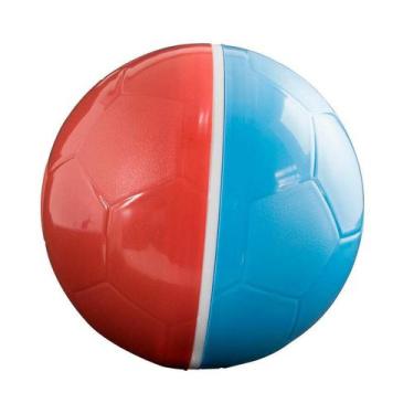 Imagem de Brinquedo Amicus Crazy Ball Vermelho e Azul para Cães - Tamanho P