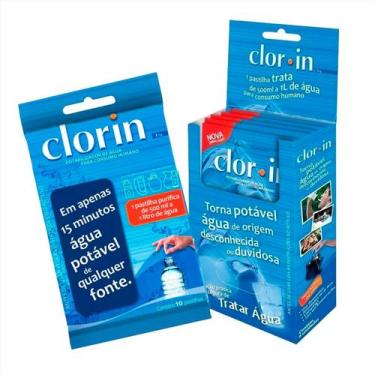 Imagem de Clorin Pastilhas Purificadoras De Água Cantil 20 Un