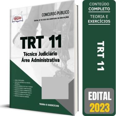 Imagem de Apostila Trt 11 2023 Técnico Judiciário Área Administrativa - Apostila